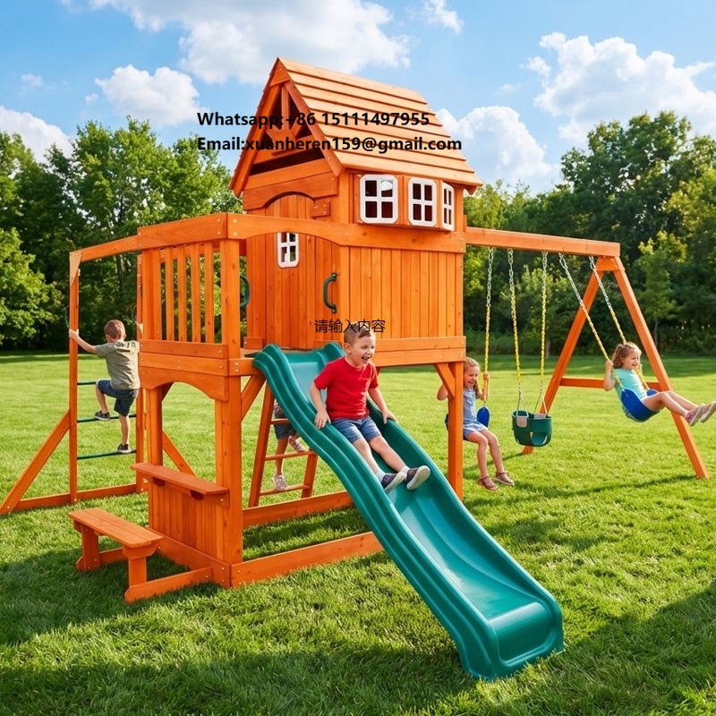 Kids Outdoor Garden Toys - Большой уличный игровой комплекс для детей: