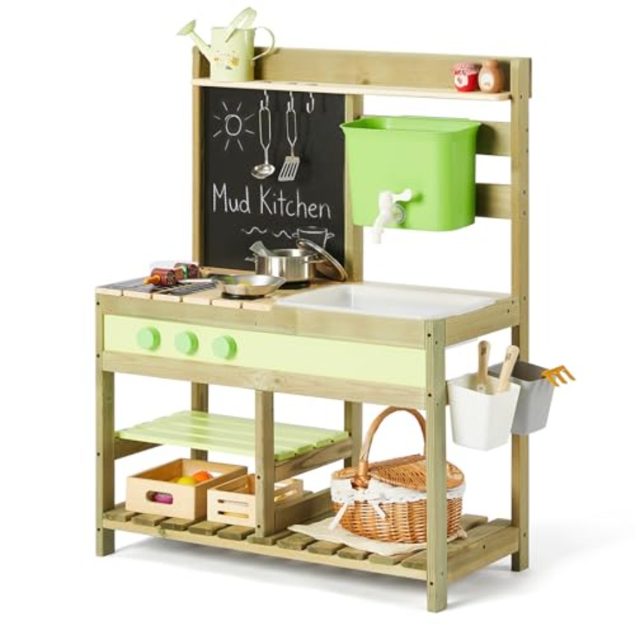 Kids Outdoor Mud Kitchen - Детская уличная кухня для игр с