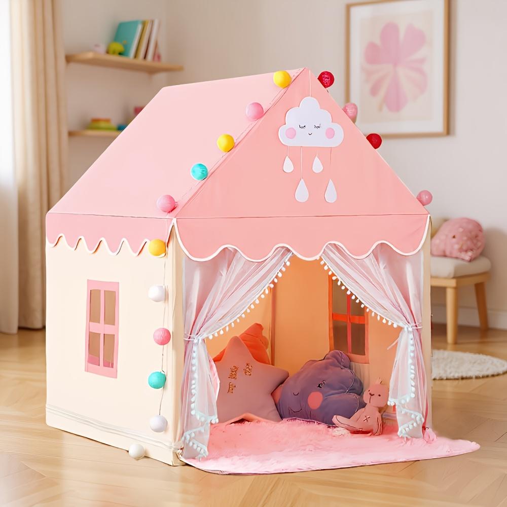 Kids Outdoor Hideout - Большой розовый игровой замок-палатка для девочек