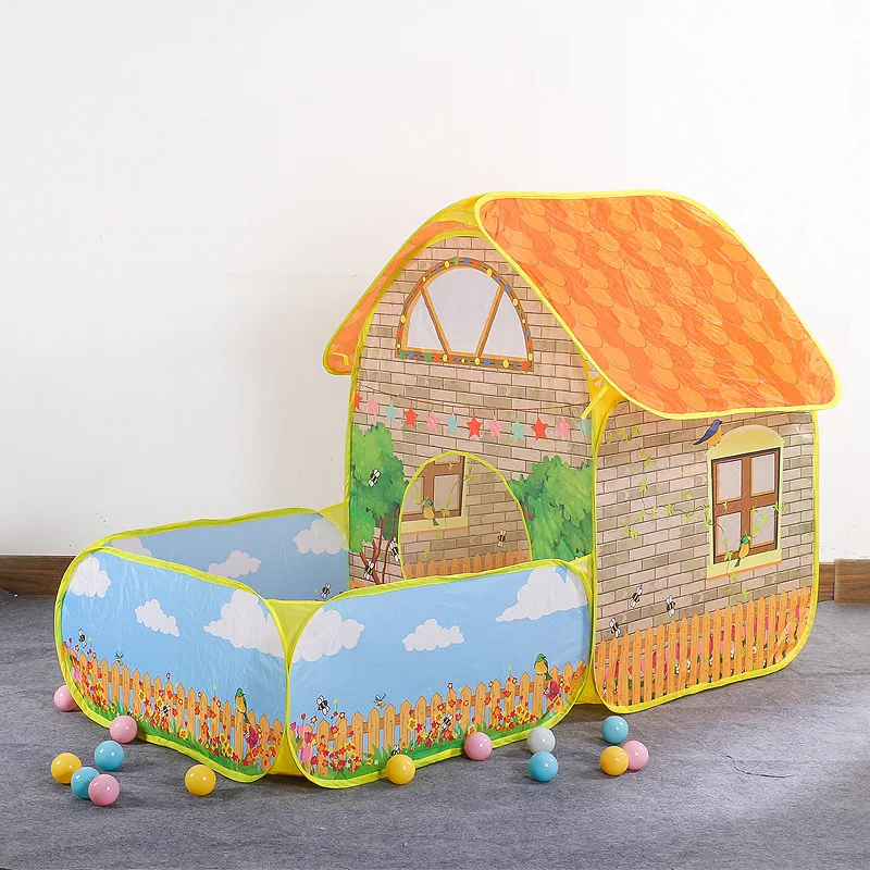Kids Outdoor Garden Toys - Портативная складная детская игровая палатка с