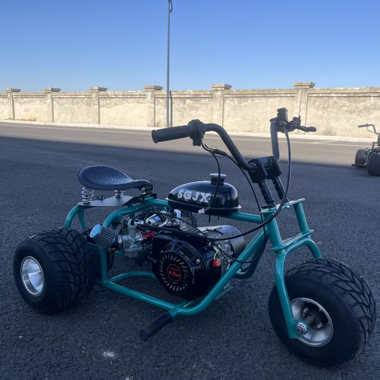 Go Kart Pedal Kids - Трехколесный дрифт-карт 212 куб. см, 4-тактный,