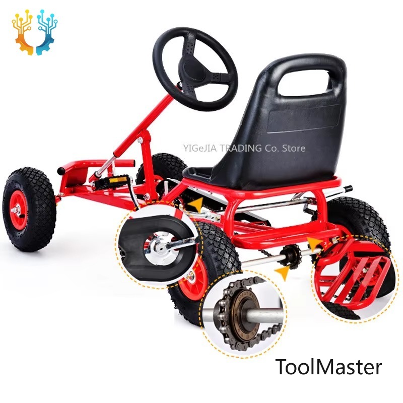 Go Kart Pedal Kids - Детский педальный карт с 4 колесами