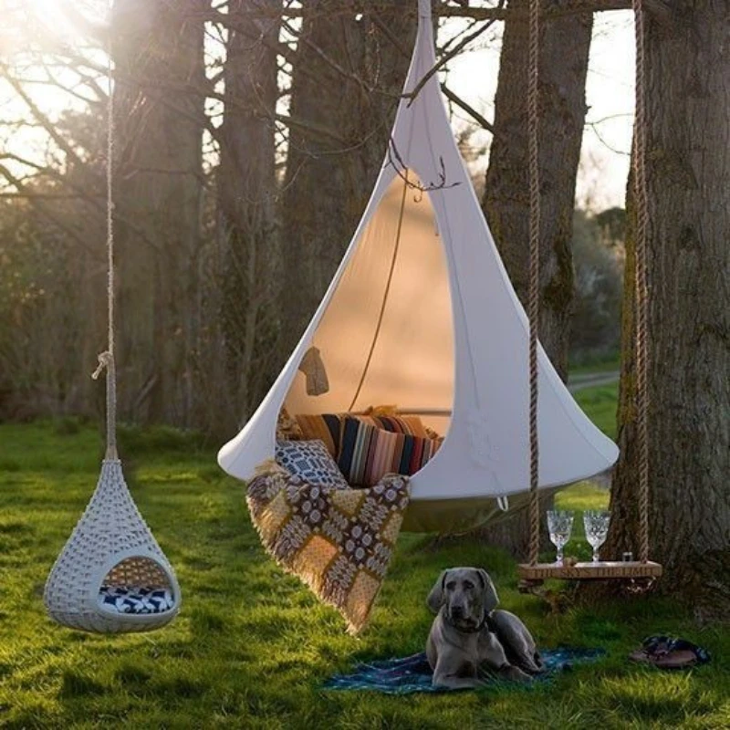 Kids Outdoor Hammock Swing - Детские качели, открытый сад, лагерь, гамак,