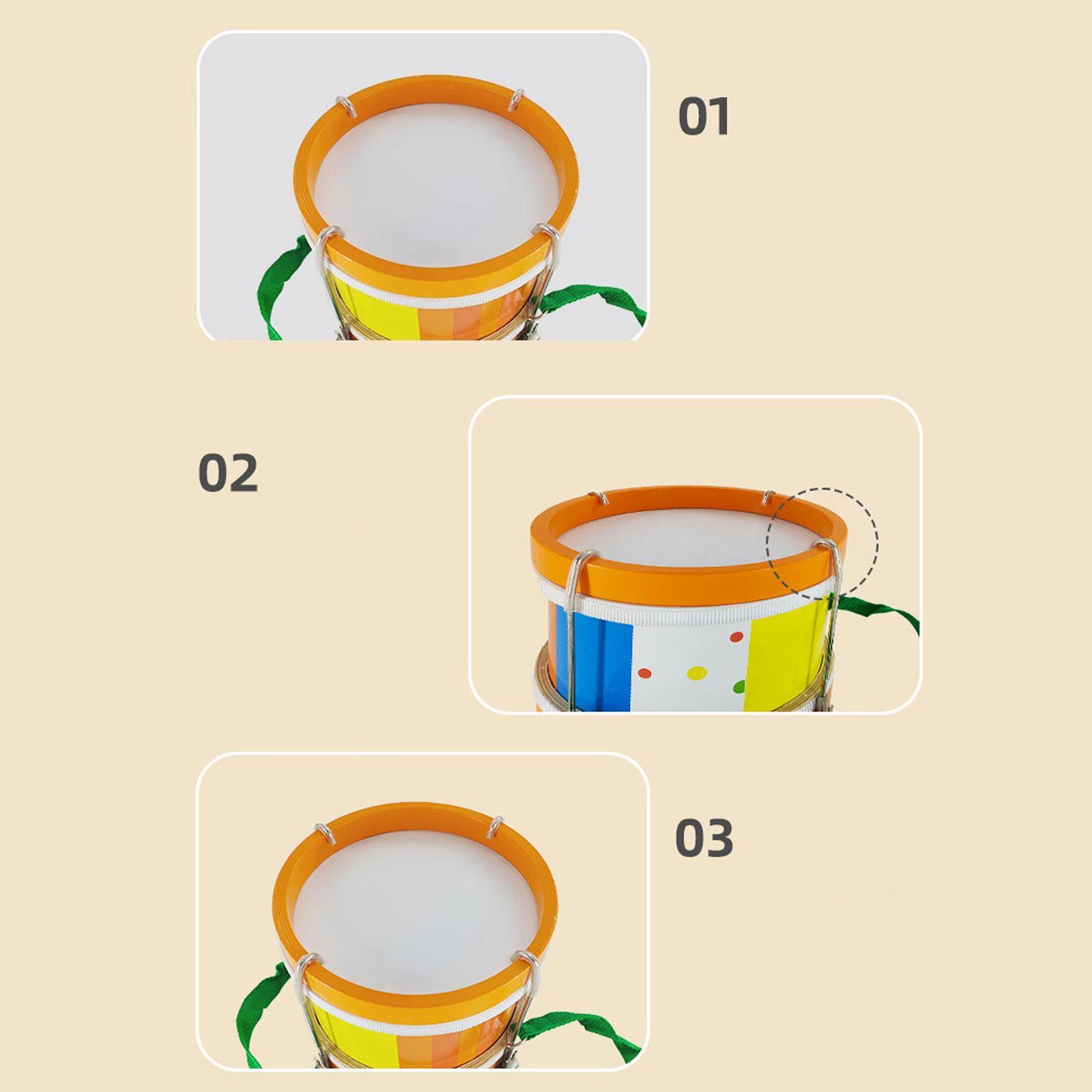Kids Outdoor Learning Activities - Игрушка-барабан для обучения игре, 7,87 дюйма,