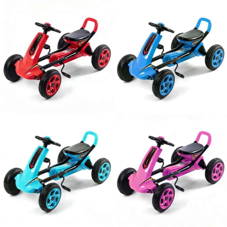 Мини-карт с педальным приводом – обзор и цена Go Kart Pedal Kids