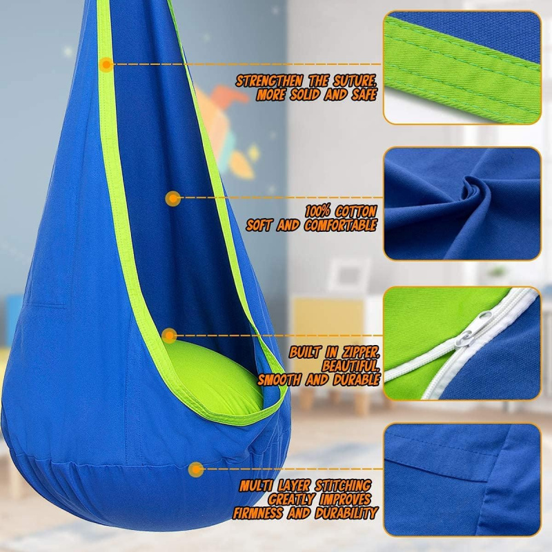 Детское подвесное кресло-качал – обзор и цена Kids Outdoor Hammock Swing