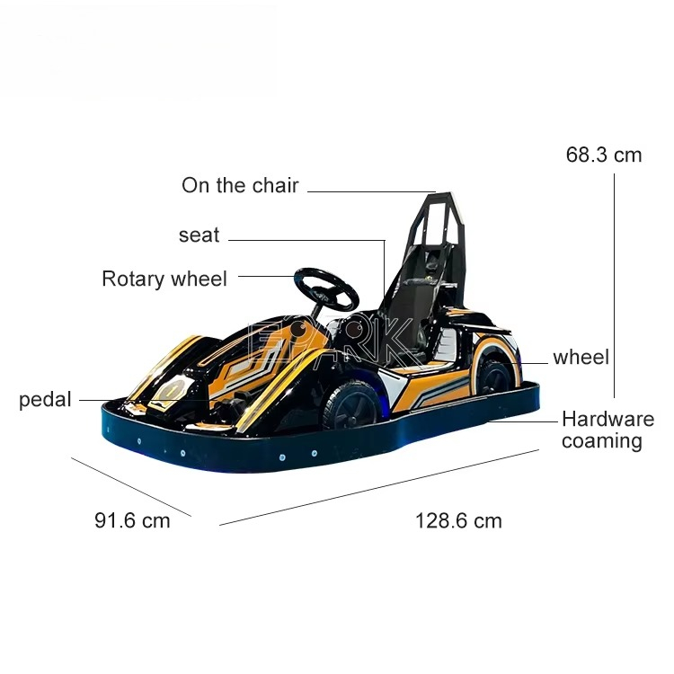 Мини-карт с педалями, четырехк – обзор и цена Go Kart Pedal Kids