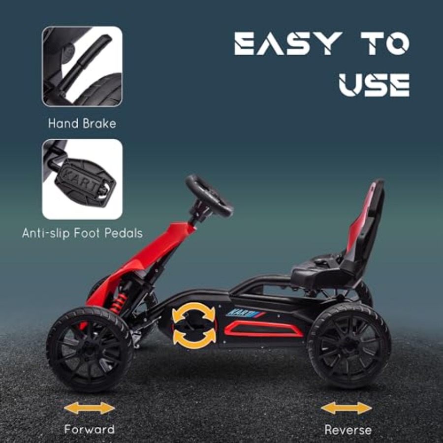 Детский уличный самокат-каталк – обзор и цена Go Kart Pedal Kids