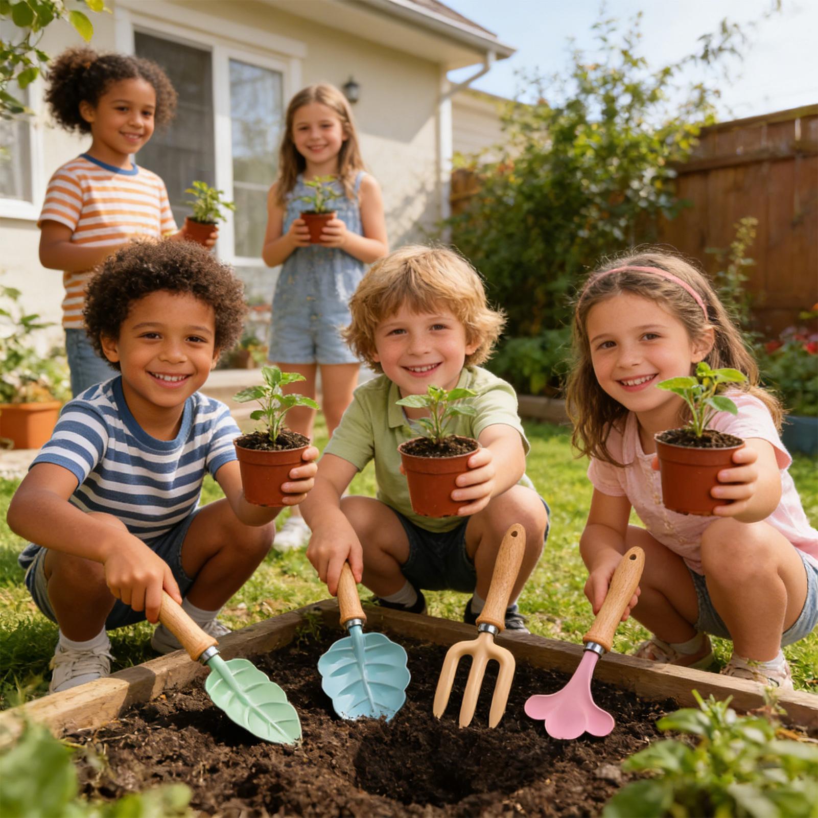 Детский садовый набор из 4 пре – обзор и цена Kids Outdoor Garden Toys