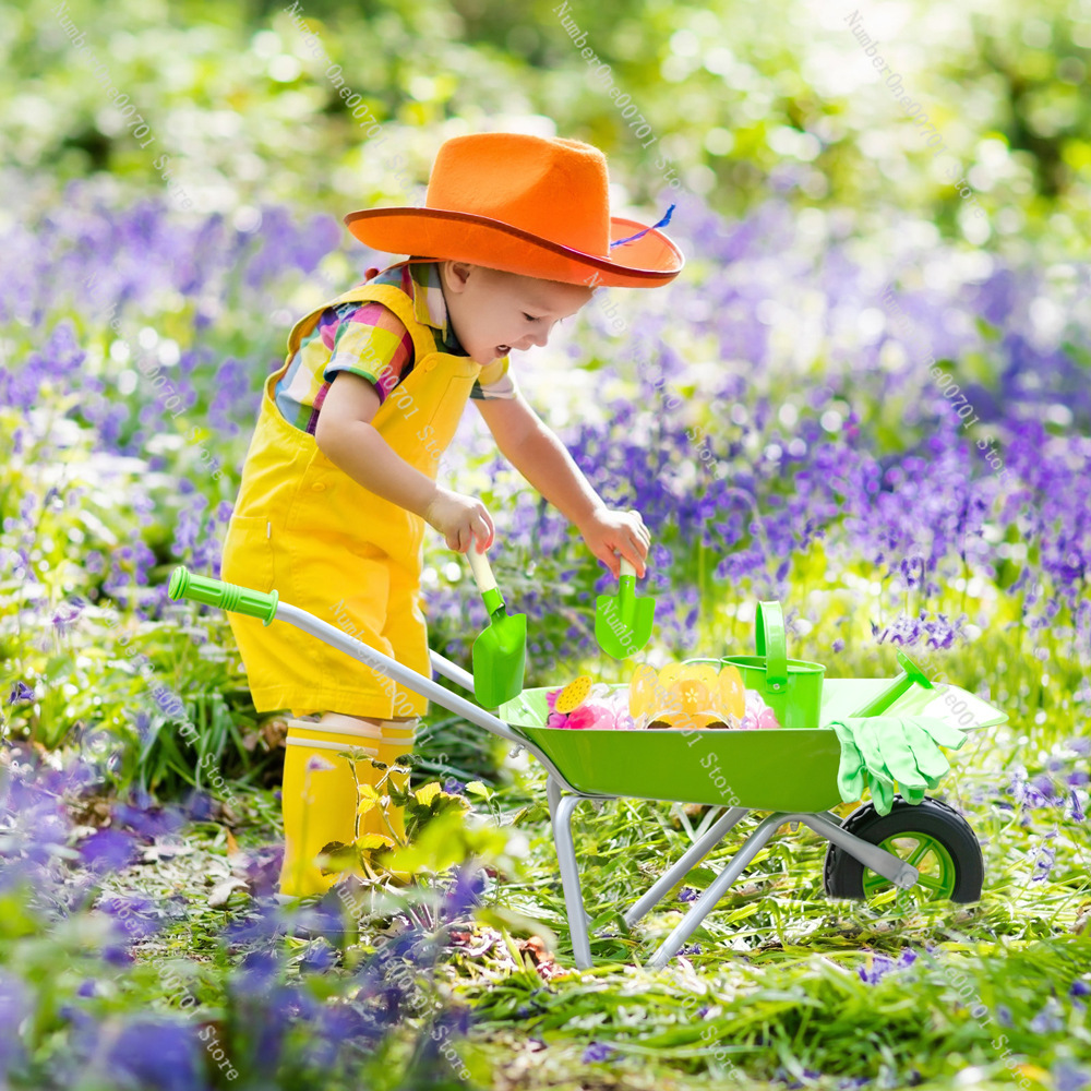 Детская уличная тачка, зеленый – обзор и цена Kids Outdoor Garden Toys