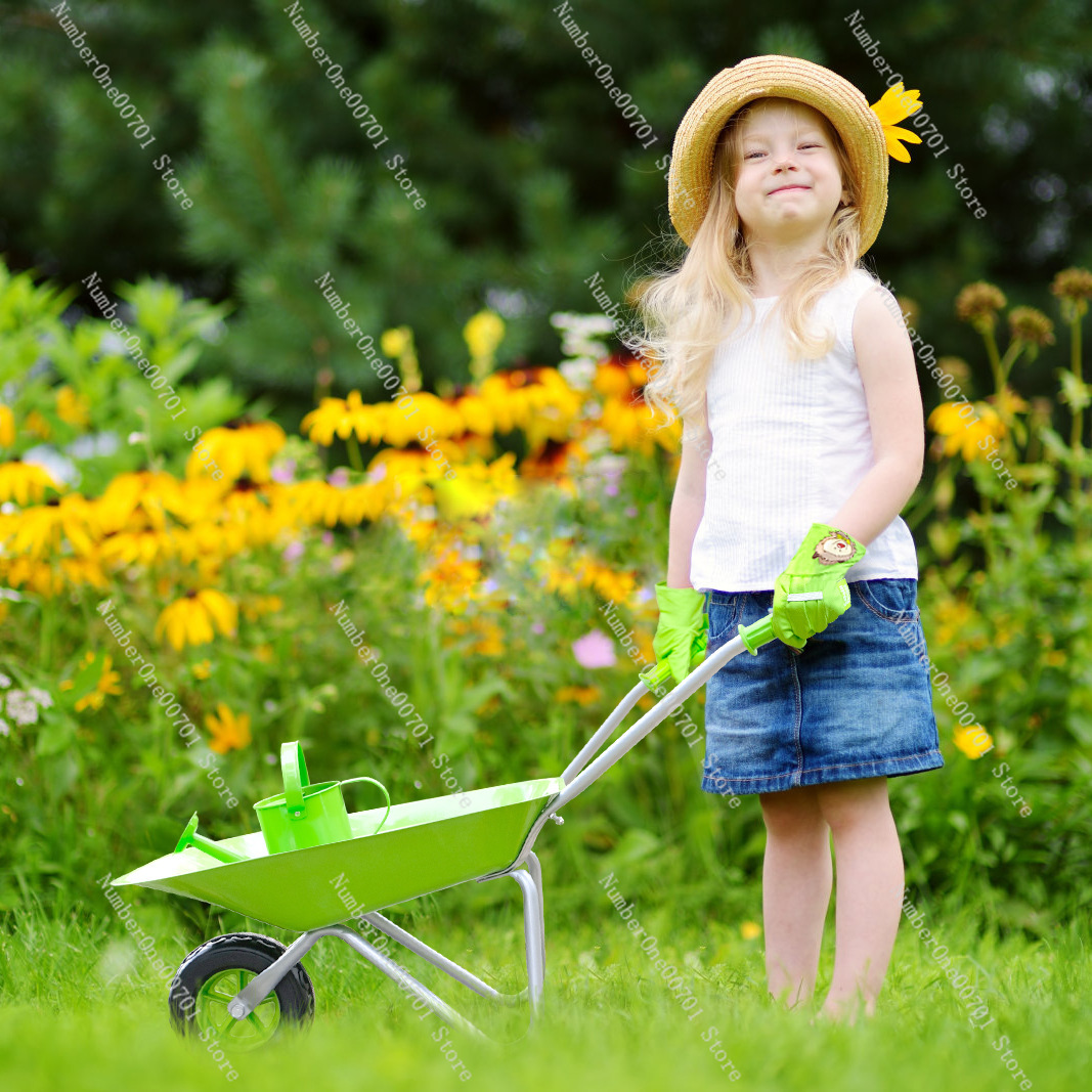 Детская уличная тачка, зеленый – обзор и цена Kids Outdoor Garden Toys