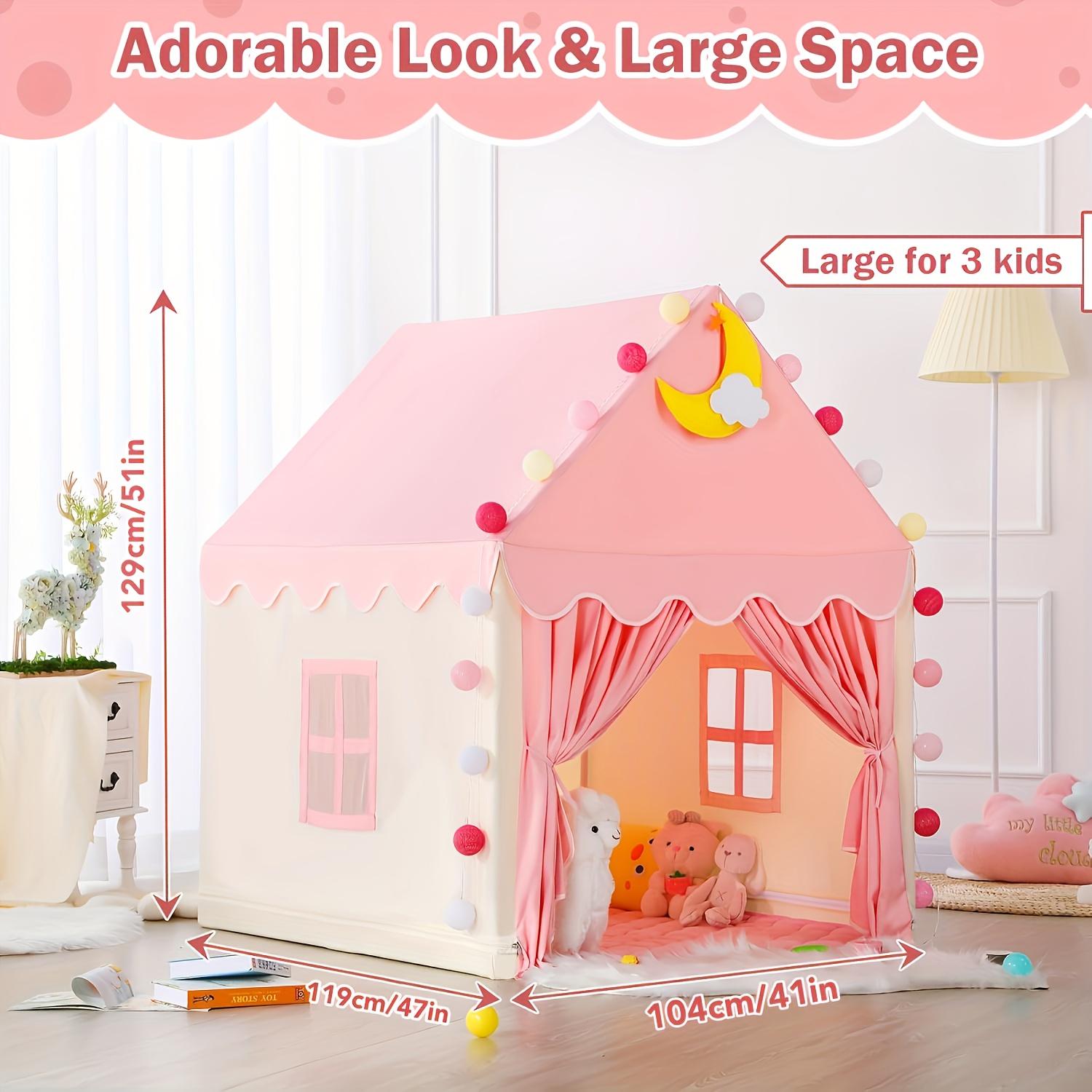 Большой розовый игровой замок- – обзор и цена Kids Outdoor Hideout