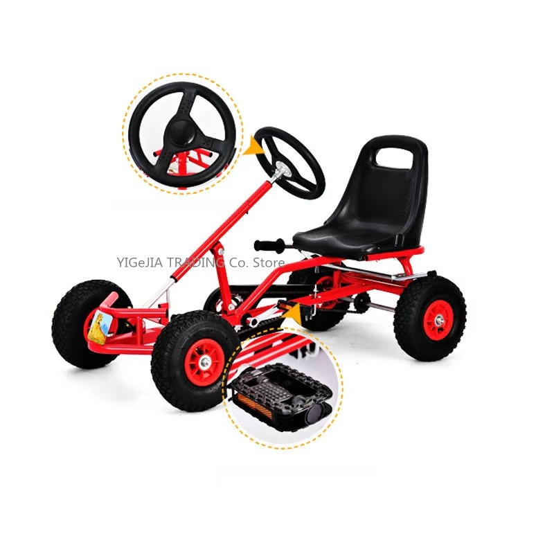 Детский педальный карт с 4 кол – обзор и цена Go Kart Pedal Kids