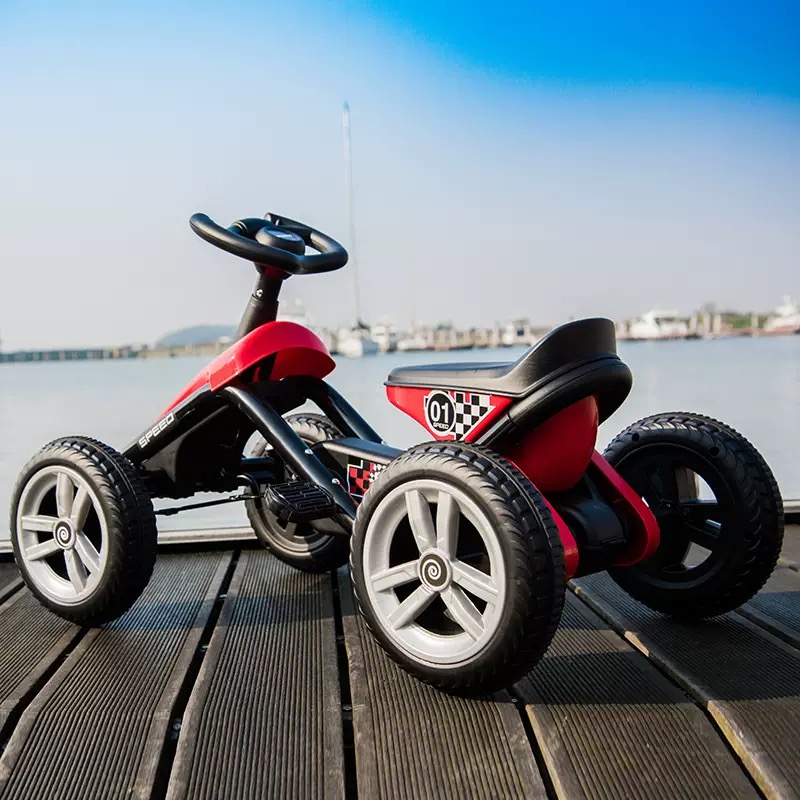 Детский педальный карт с двойн – обзор и цена Go Kart Pedal Kids