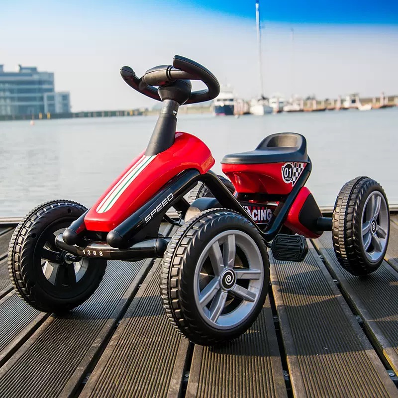 Детский педальный карт с двойн – обзор и цена Go Kart Pedal Kids